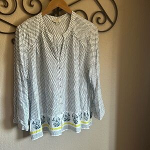 Lucky Brand polka dot top